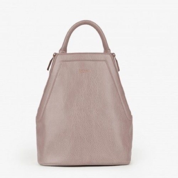 Matt & Nat Handbags - MATT & NAT LUCY CROSSBODY BAG VEGAN LEATHER. Champagne colour
